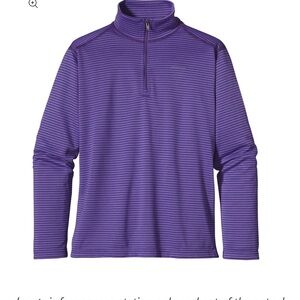 Patagonia Kids Capilene mid-weight zip neck sz M